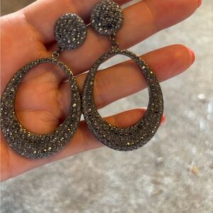 Elegant Silver Drop Earrings